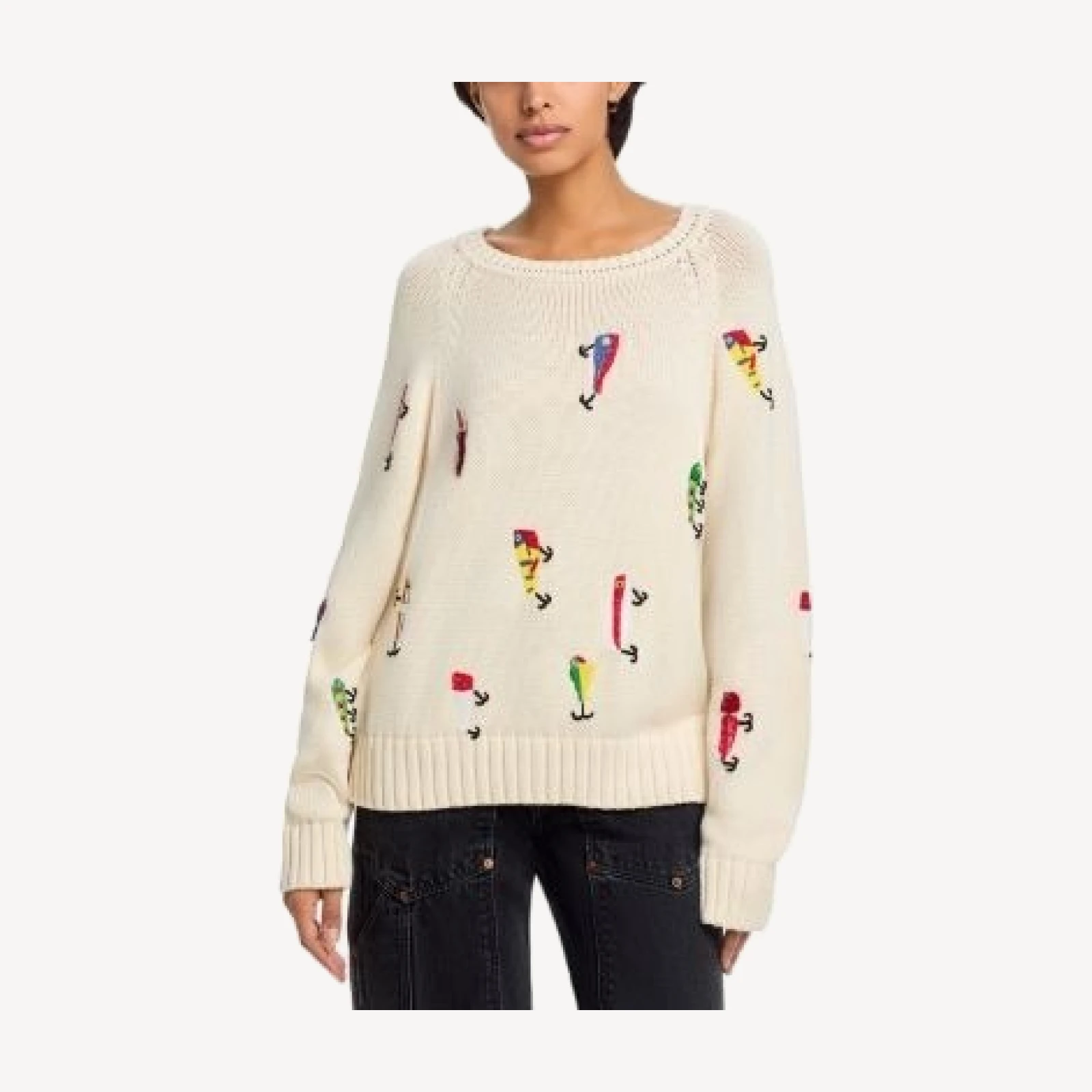 Mother The Raglan Pullover Sweater