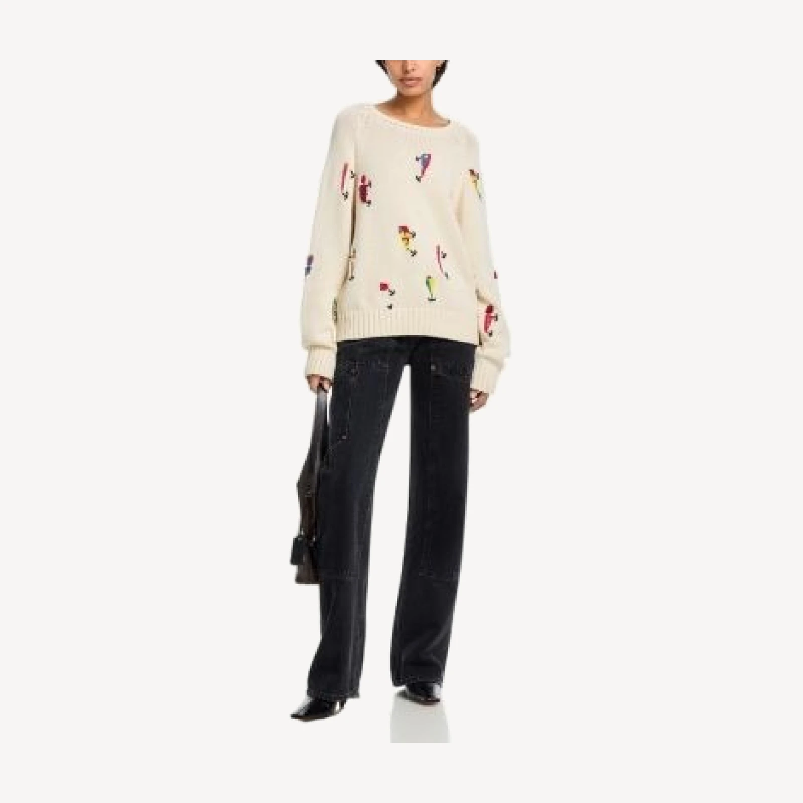 Mother The Raglan Pullover Sweater