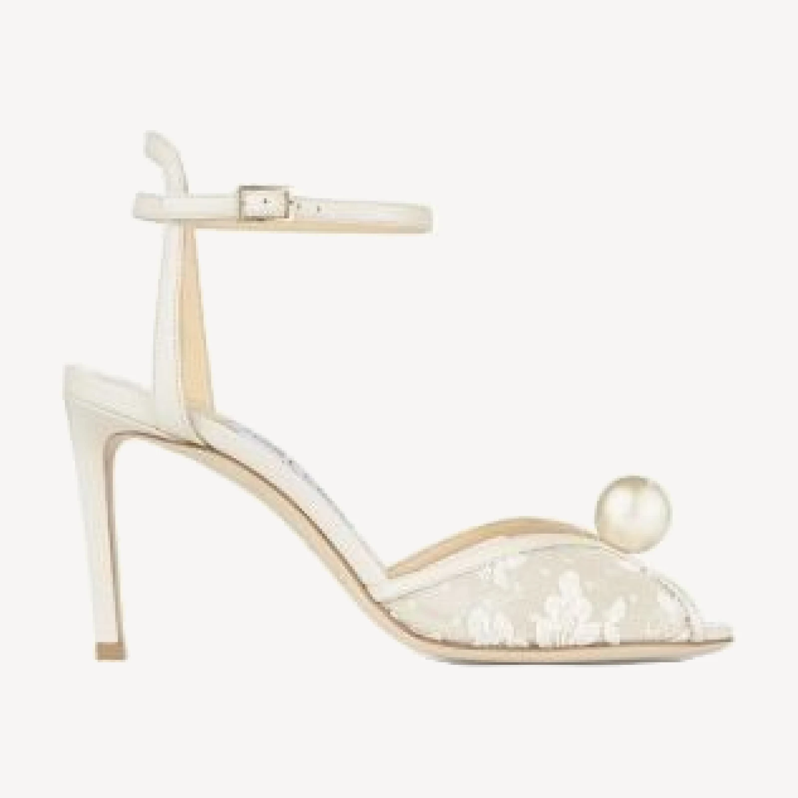 Jimmy Choo Women's Sacora 85 Ankle Strap High Heel Sandals