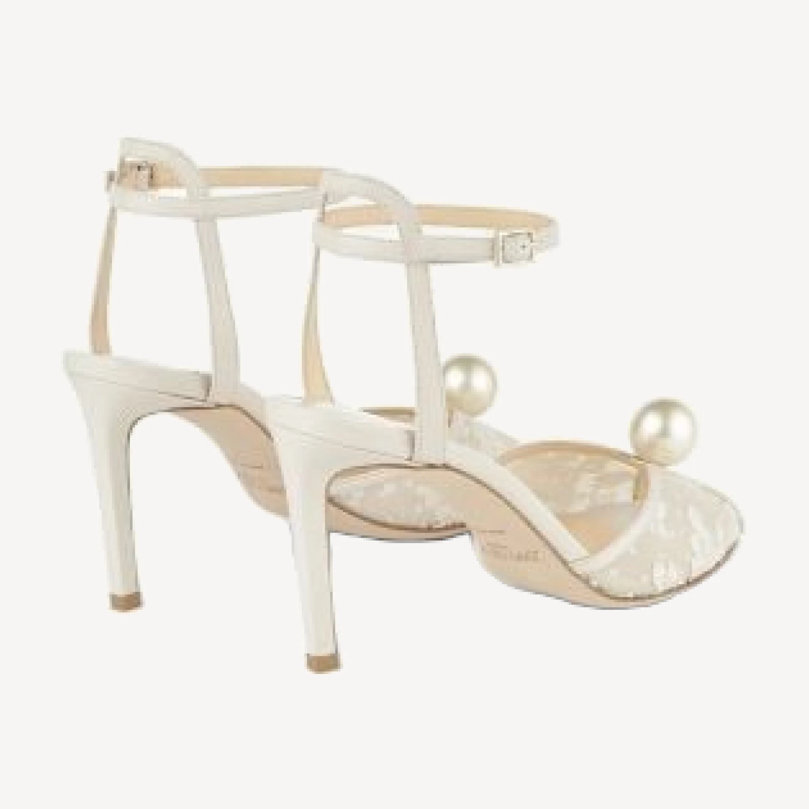 Jimmy Choo Women's Sacora 85 Ankle Strap High Heel Sandals