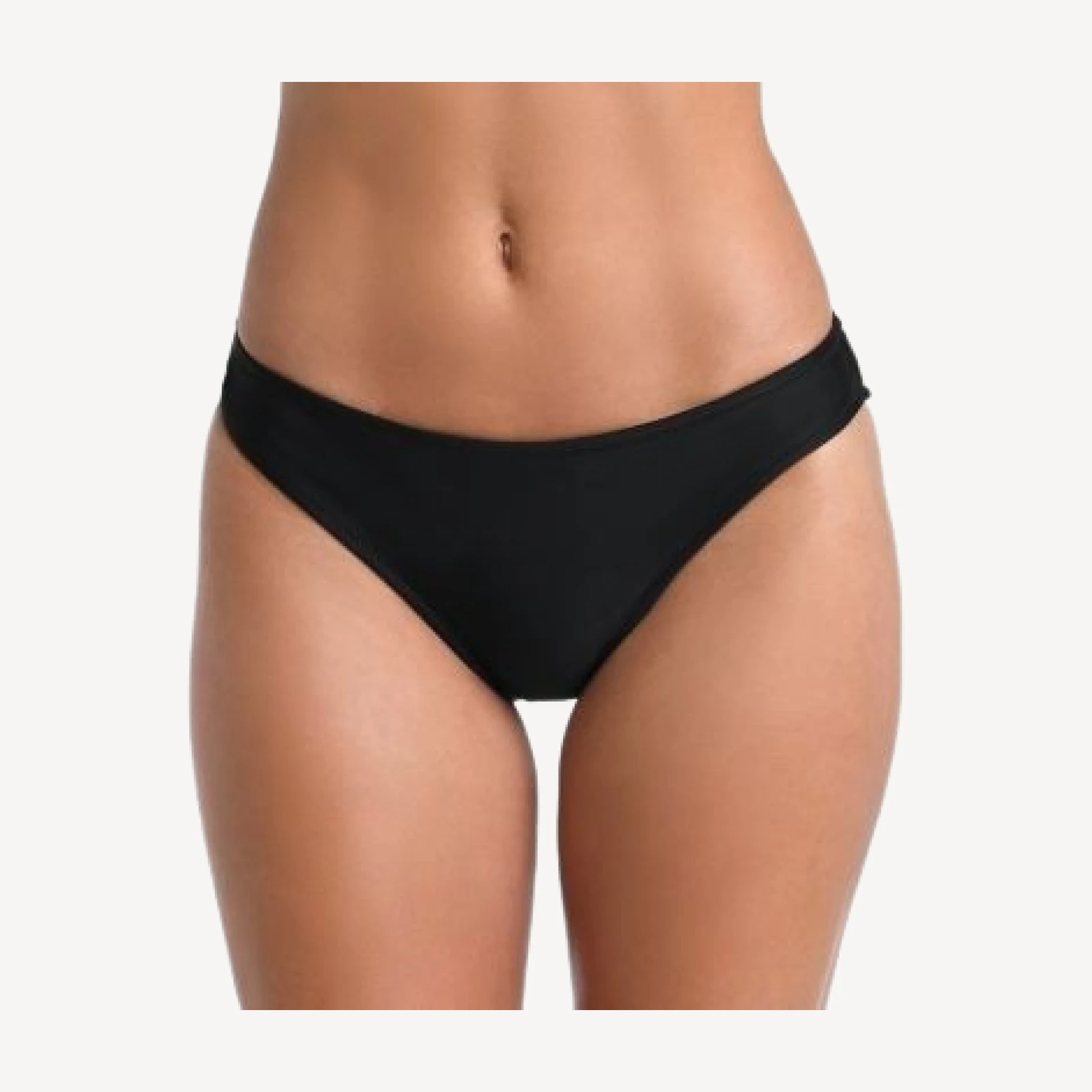 L'Agence Nicole Solid Classic Bikini Bottom