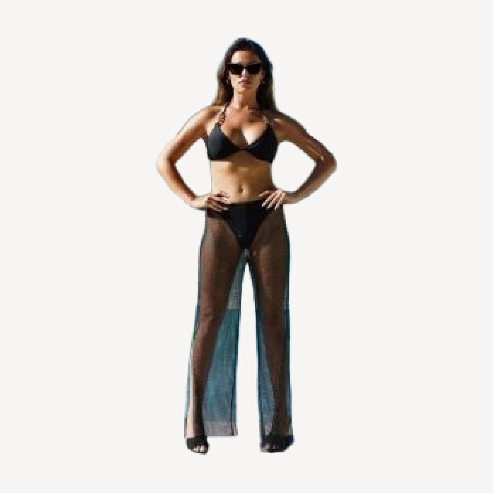L'Agence Nicole Solid Classic Bikini Bottom