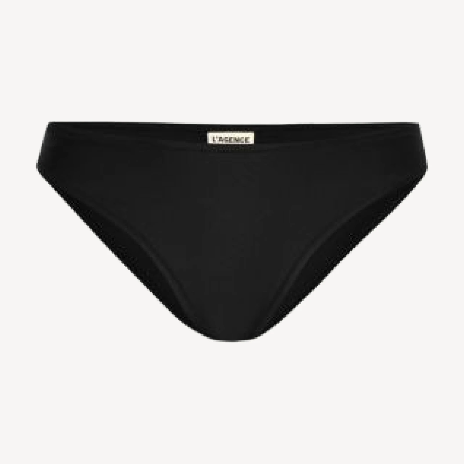 L'Agence Nicole Solid Classic Bikini Bottom