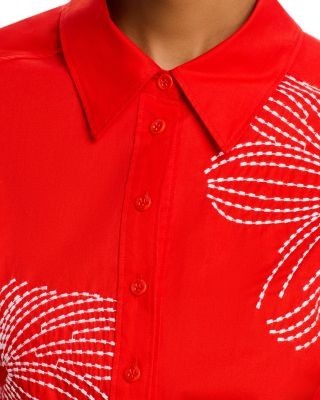 Cinq a Sept Sunburst Rhea Embroidered Dress