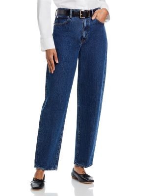 Frame The Neat High Rise Barrel Jeans in Lavish