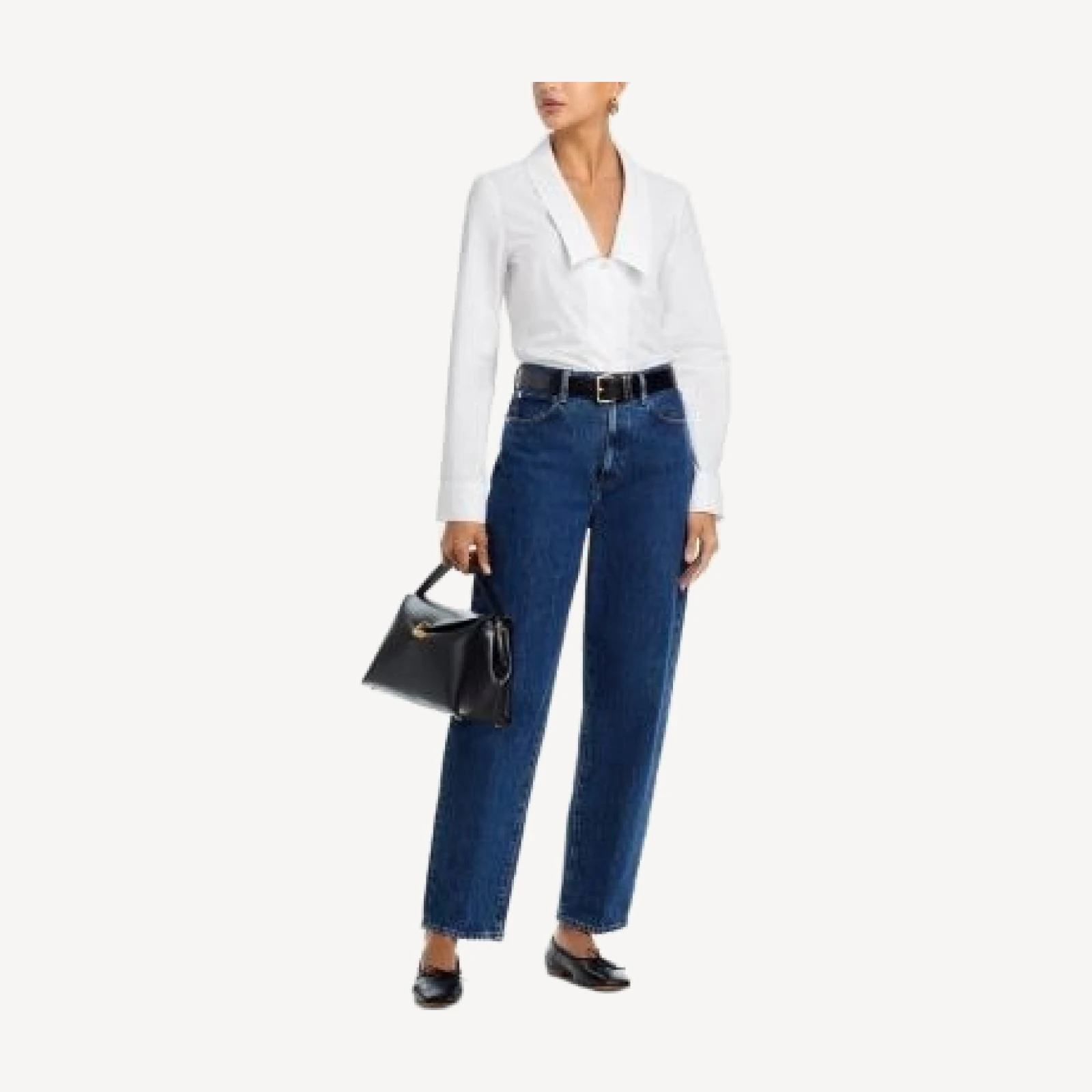 Frame The Neat High Rise Barrel Jeans in Lavish
