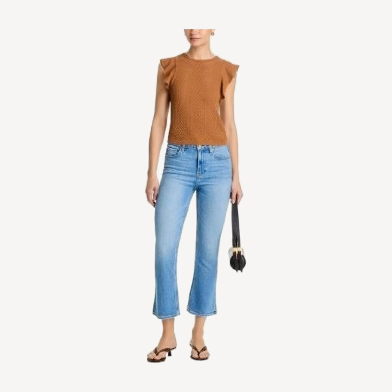 Paige Margot Ruffle Sleeve Tank