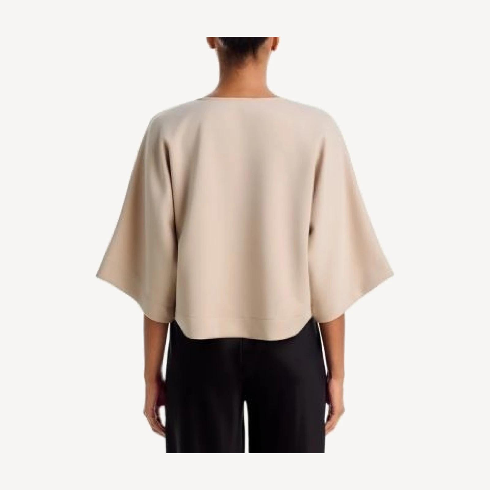 Natori Everywear Kimono Sleeve Side Slit Top