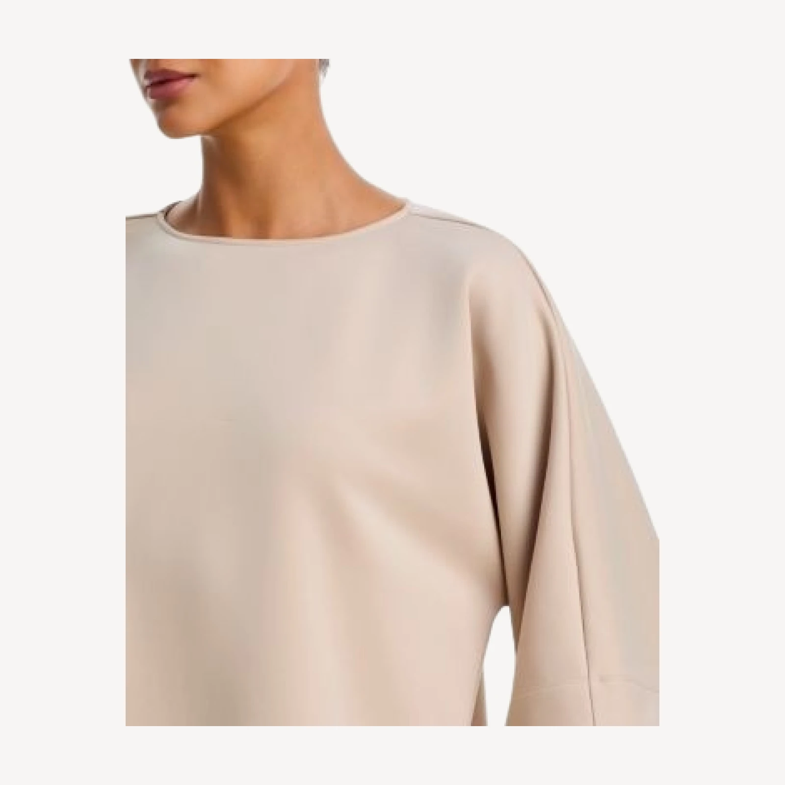 Natori Everywear Kimono Sleeve Side Slit Top