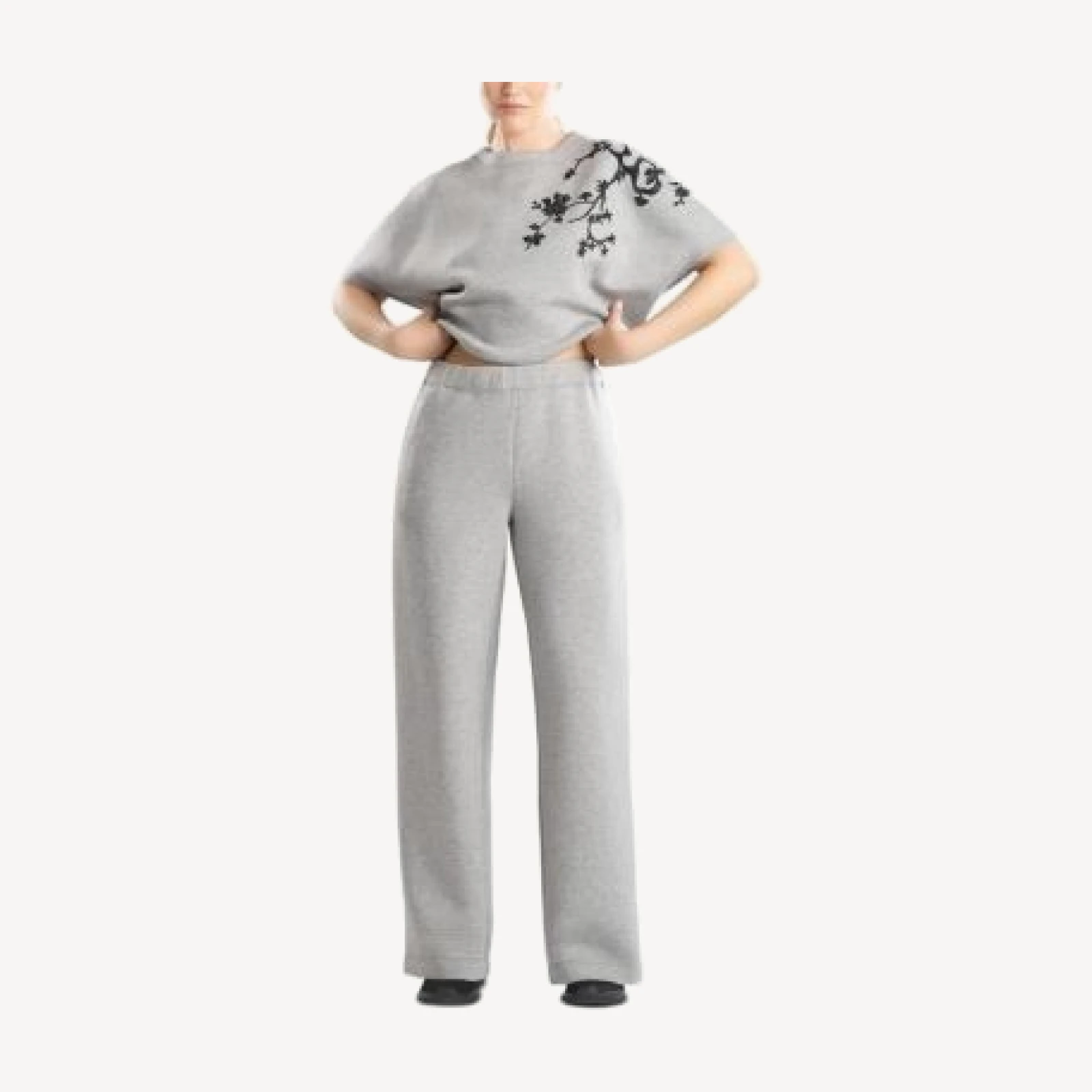 Natori Wide Leg Drawstring Pants