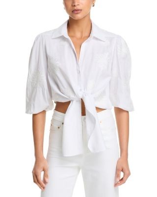 Cinq a Sept Marianna Embroidered Top