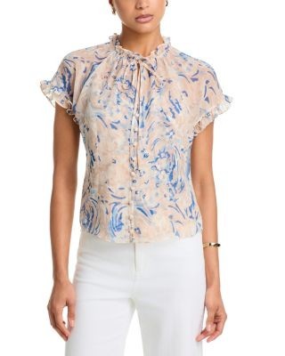Cinq a Sept Daisy Swirl Jenise Top