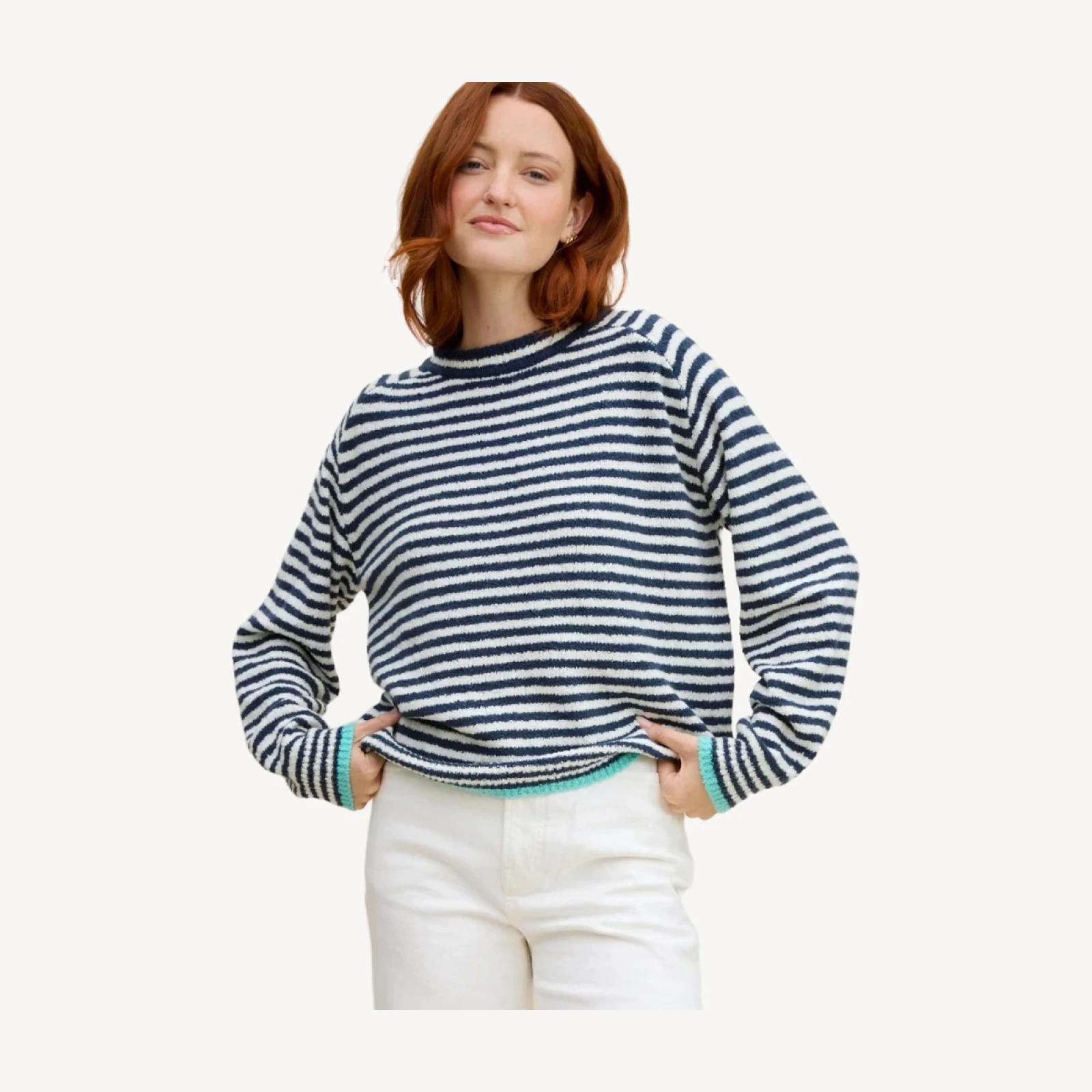 LOLA STRIPE PULLOVER