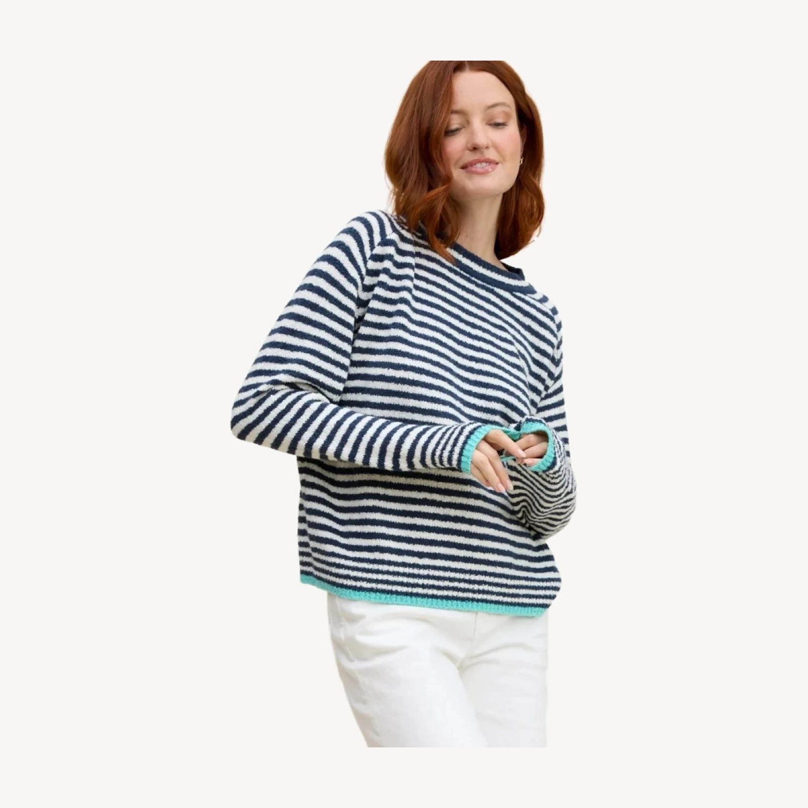 LOLA STRIPE PULLOVER