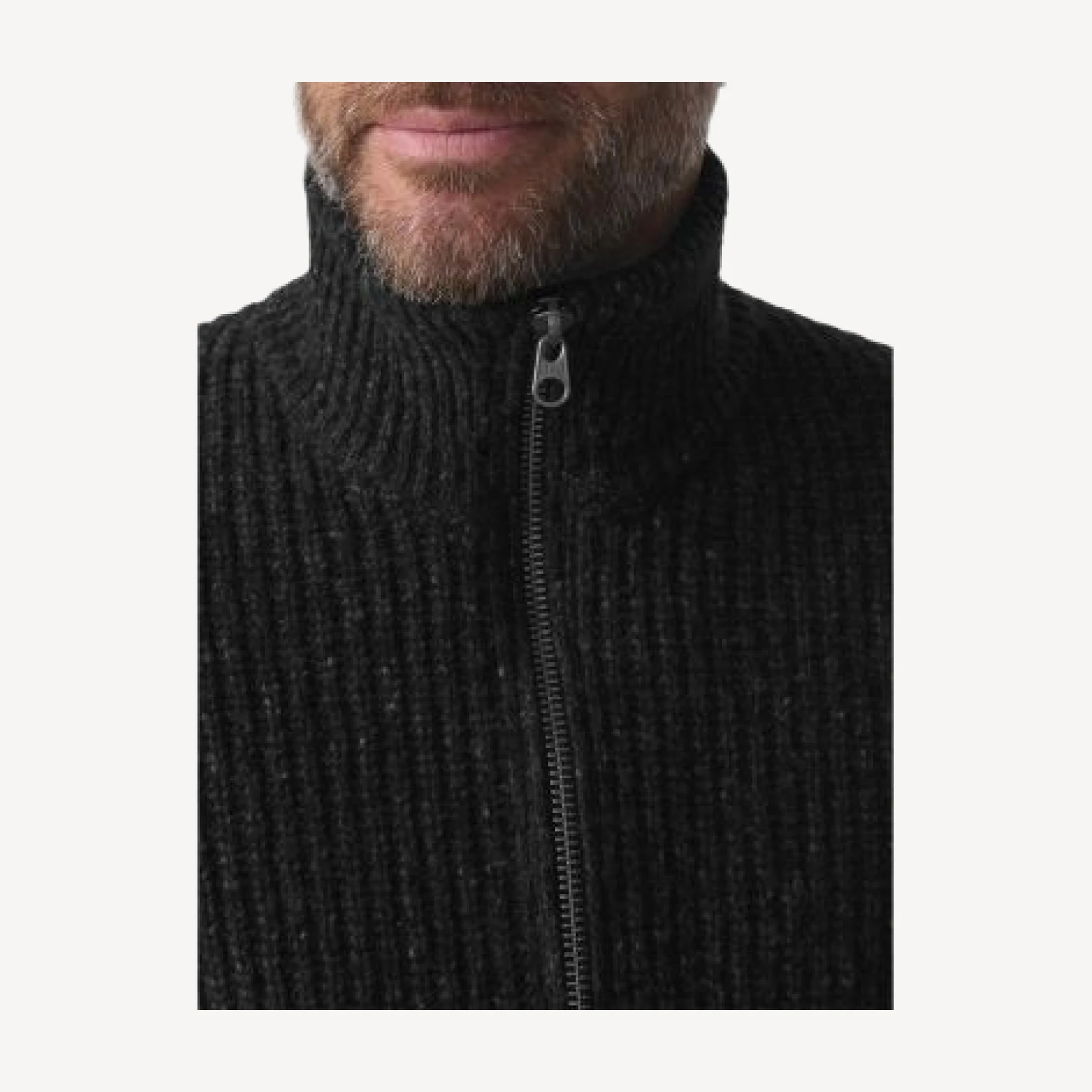 Joe's Jeans Donegal Merino Wool Blend Zip Up Cardigan