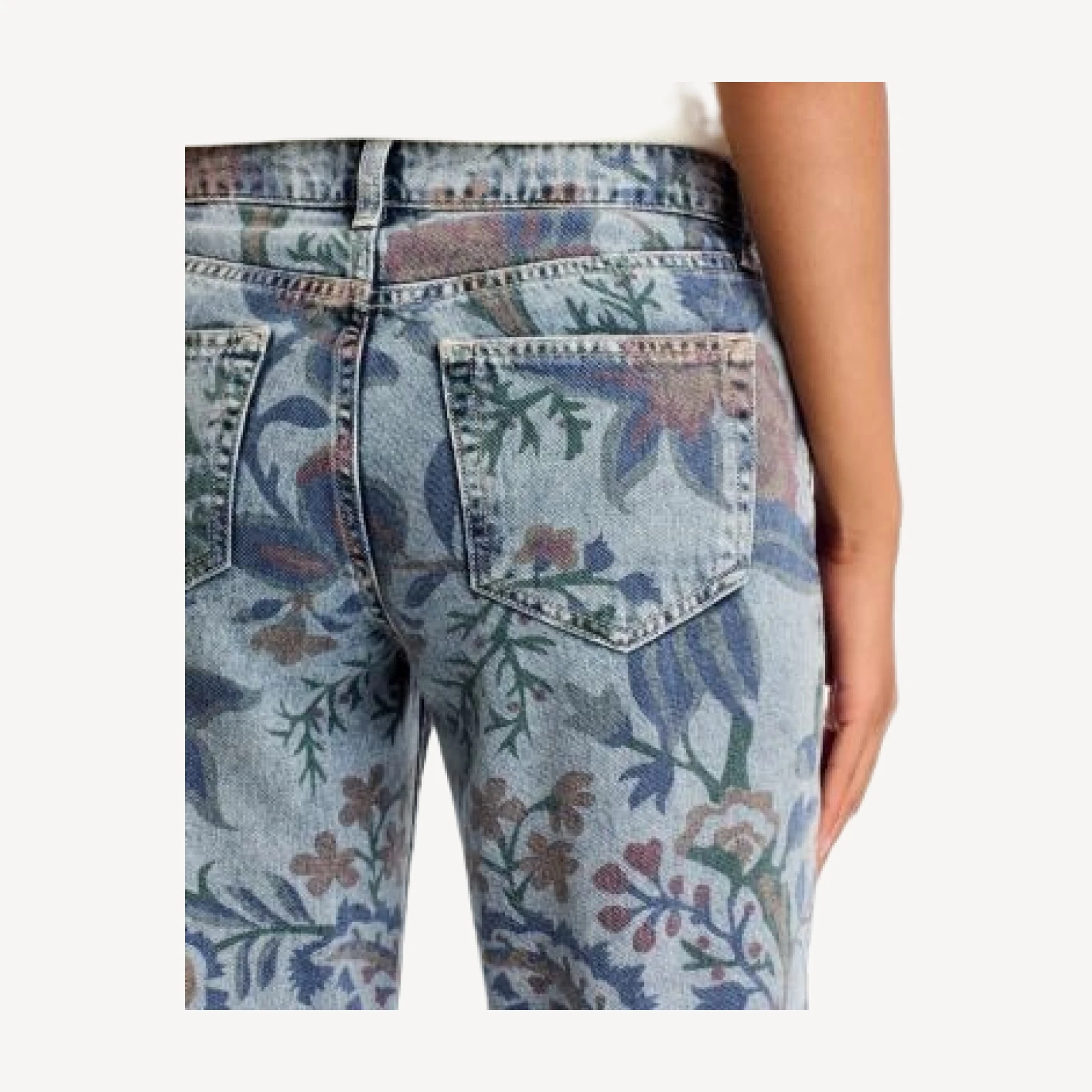 L'Agence Gianna Stovepipe Low Rise Straight Jeans in Monceau
