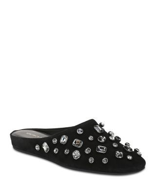 Veronica Beard Women's Narcisa Embellished Mules