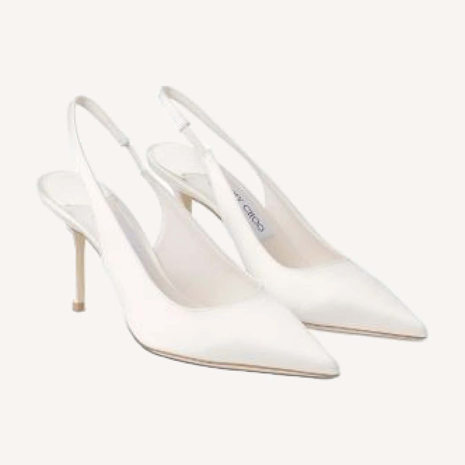 Jimmy Choo Women's Love Sb 85 Satin Slingback Pumps