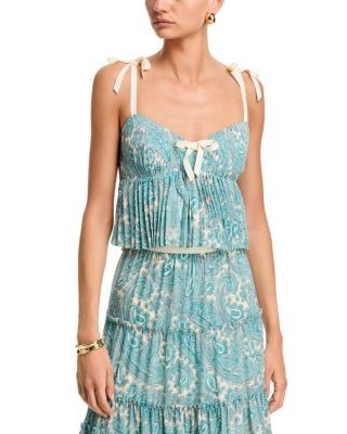Cinq a Sept Hendrix Paisley Orianna Top