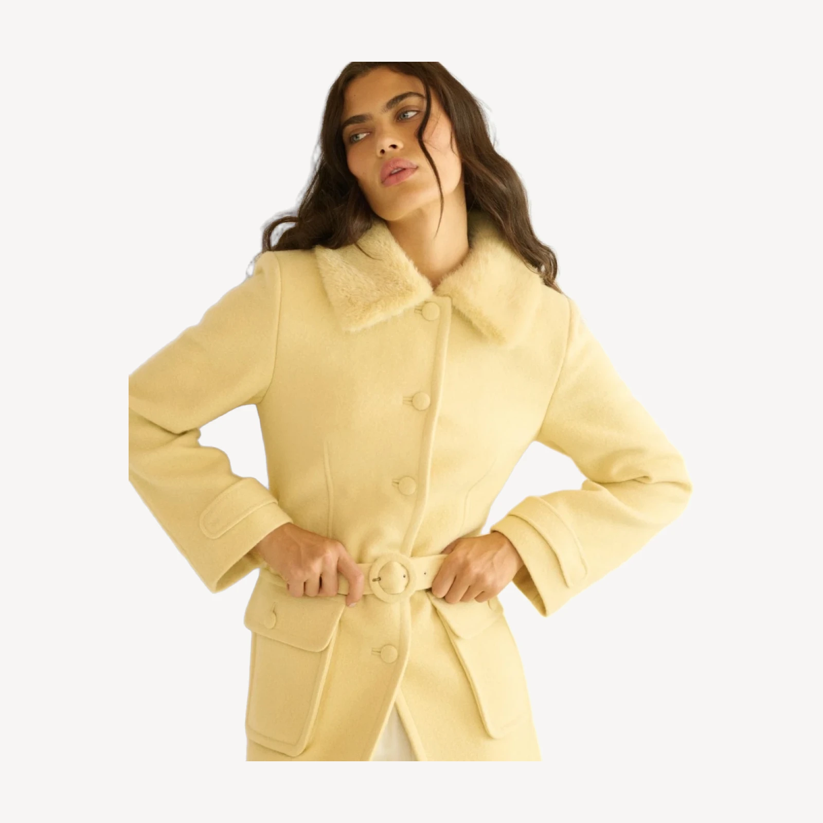 GREENWICH COAT -- CITRONE