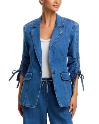 Cinq a Sept Norah Jean Jacket in Light Wash