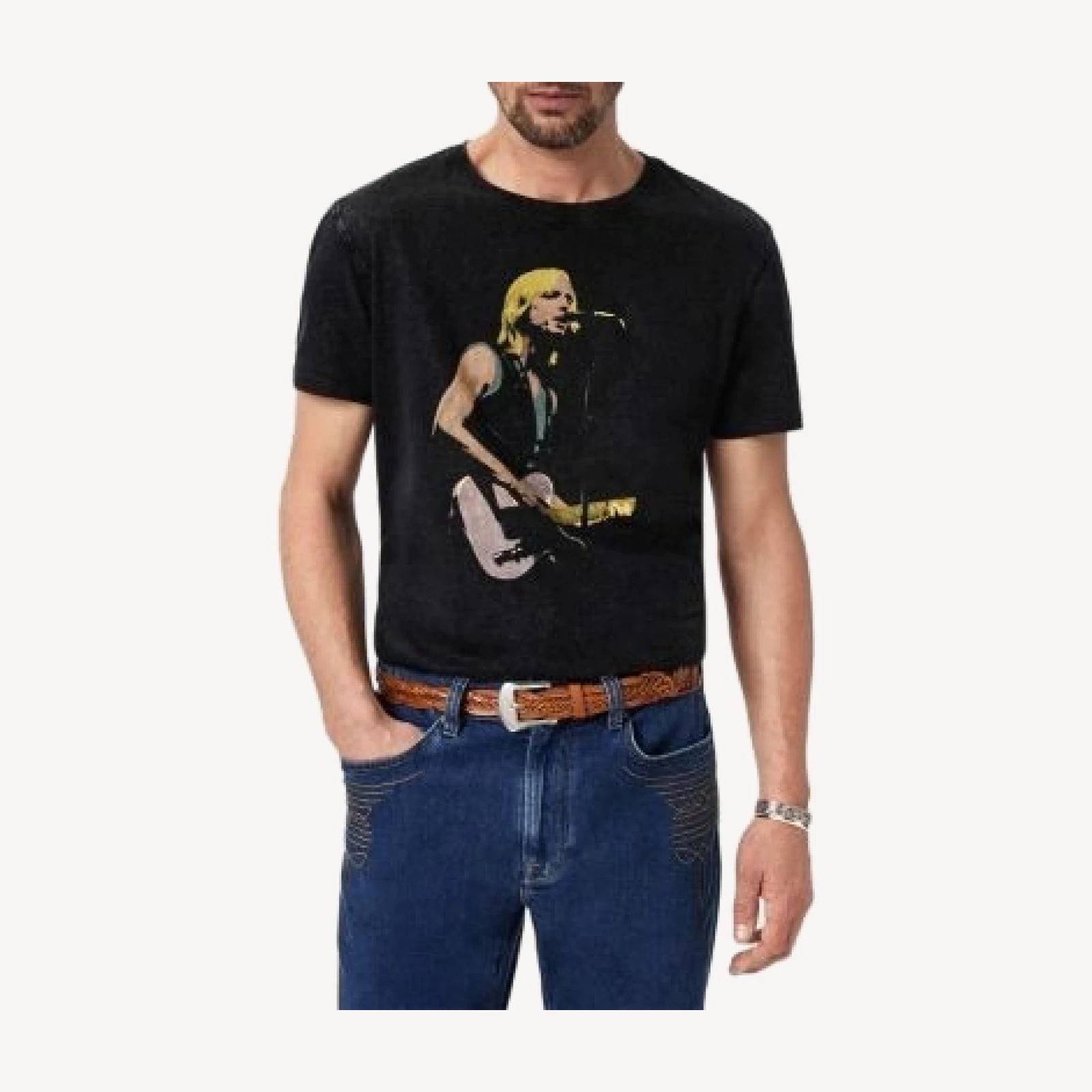 John Varvatos Tom Petty Yer So Bad Applique Tee