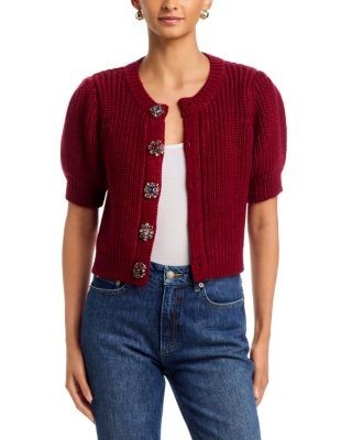 Cinq a Sept Rita Baroque Embellished Cardigan