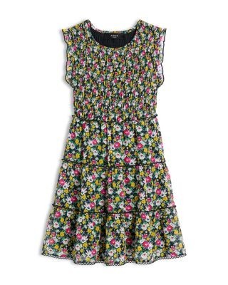 Aqua Girls' Floral Print Dress, Big Kid - Exclusive