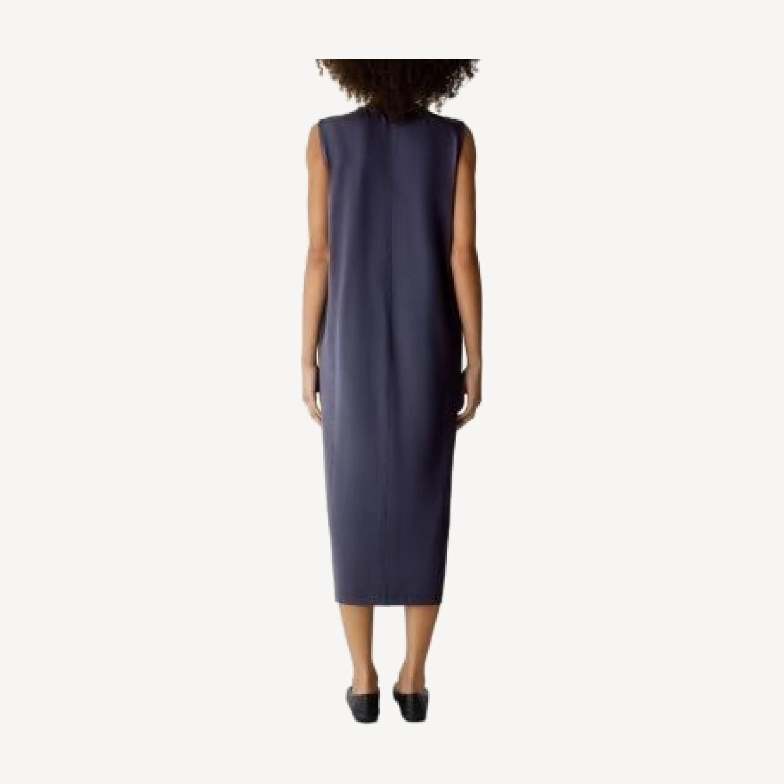 Eileen Fisher Pima Cotton Crewneck Dress