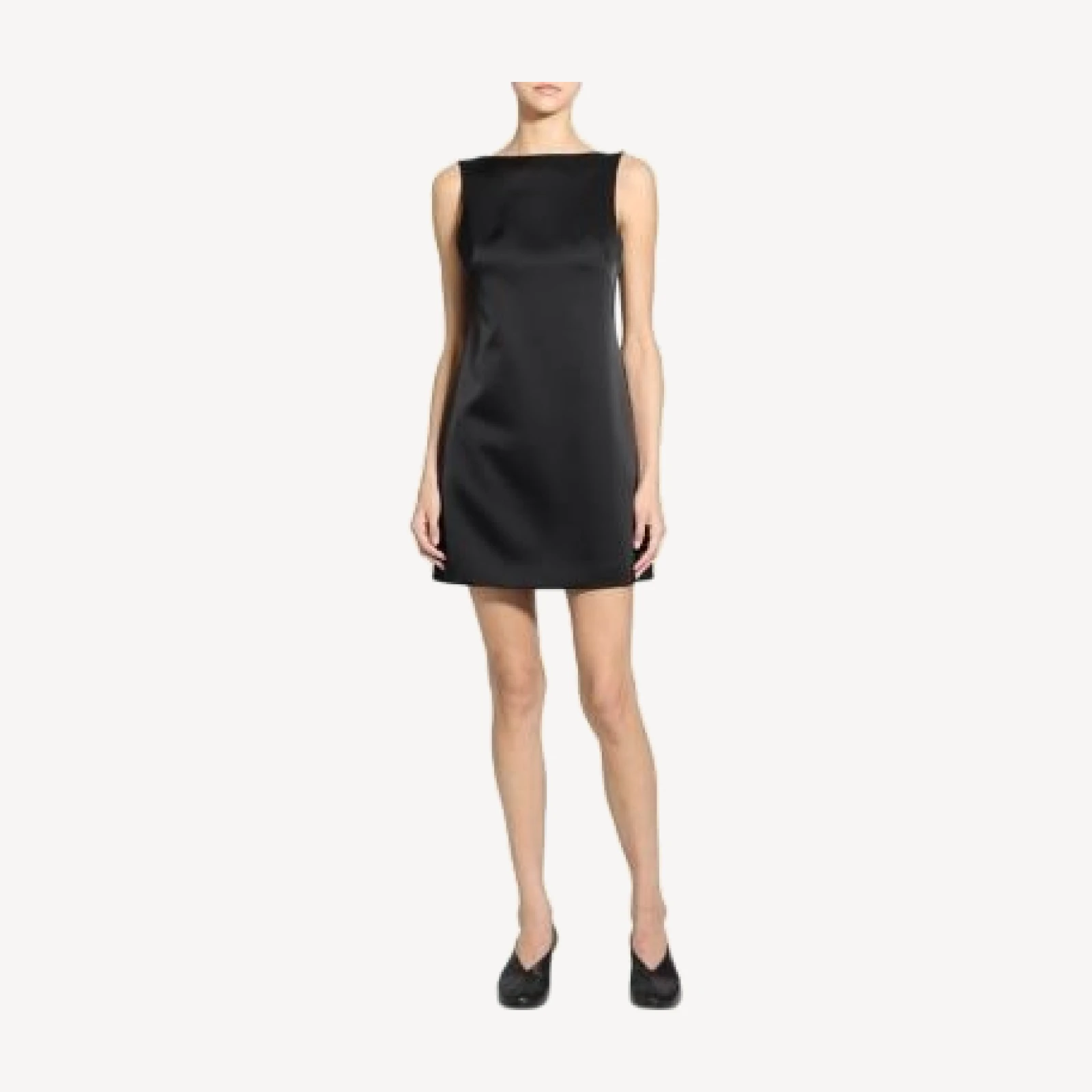 Theory Boatneck Mini Sheath Dress