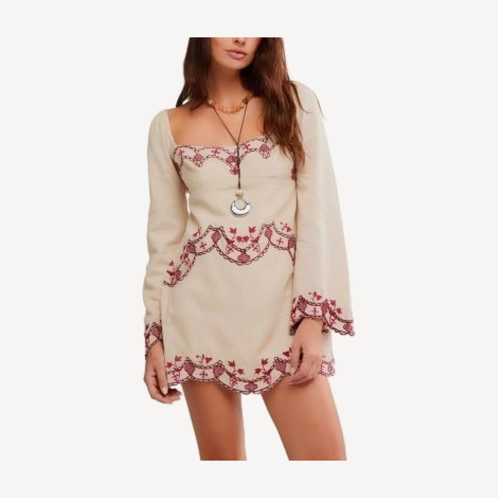 Free People Bali Marlene Mini Dress