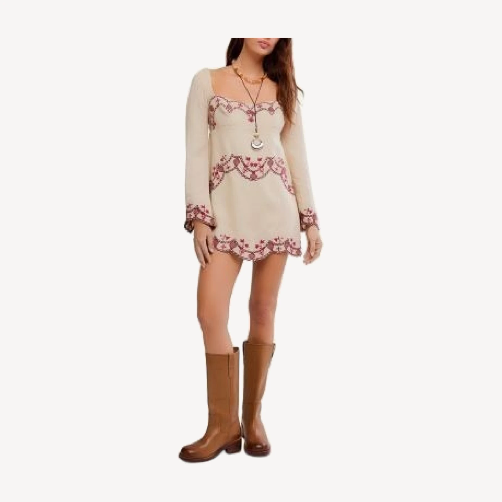 Free People Bali Marlene Mini Dress