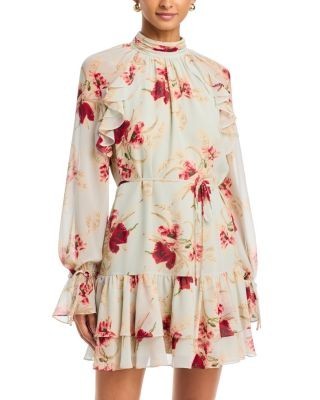 Cinq a Sept Silviane Wilted Poppy Dress