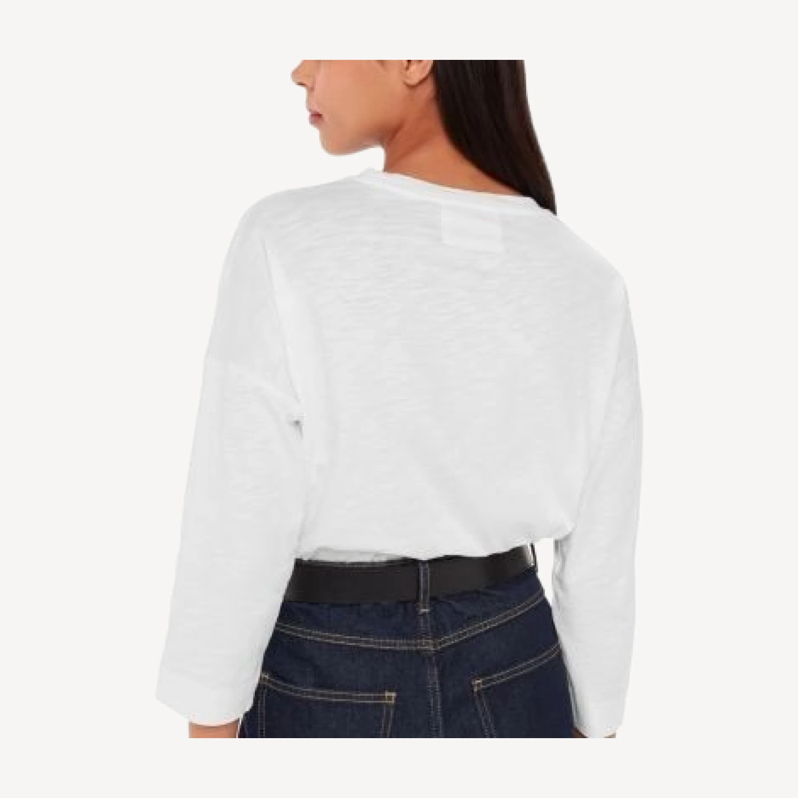 Whistles Organic Cotton Pocket Top