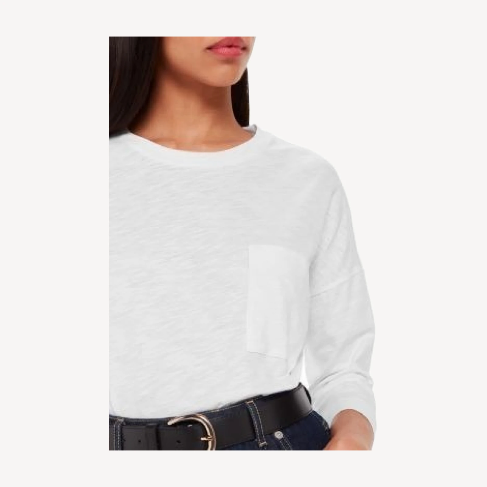 Whistles Organic Cotton Pocket Top