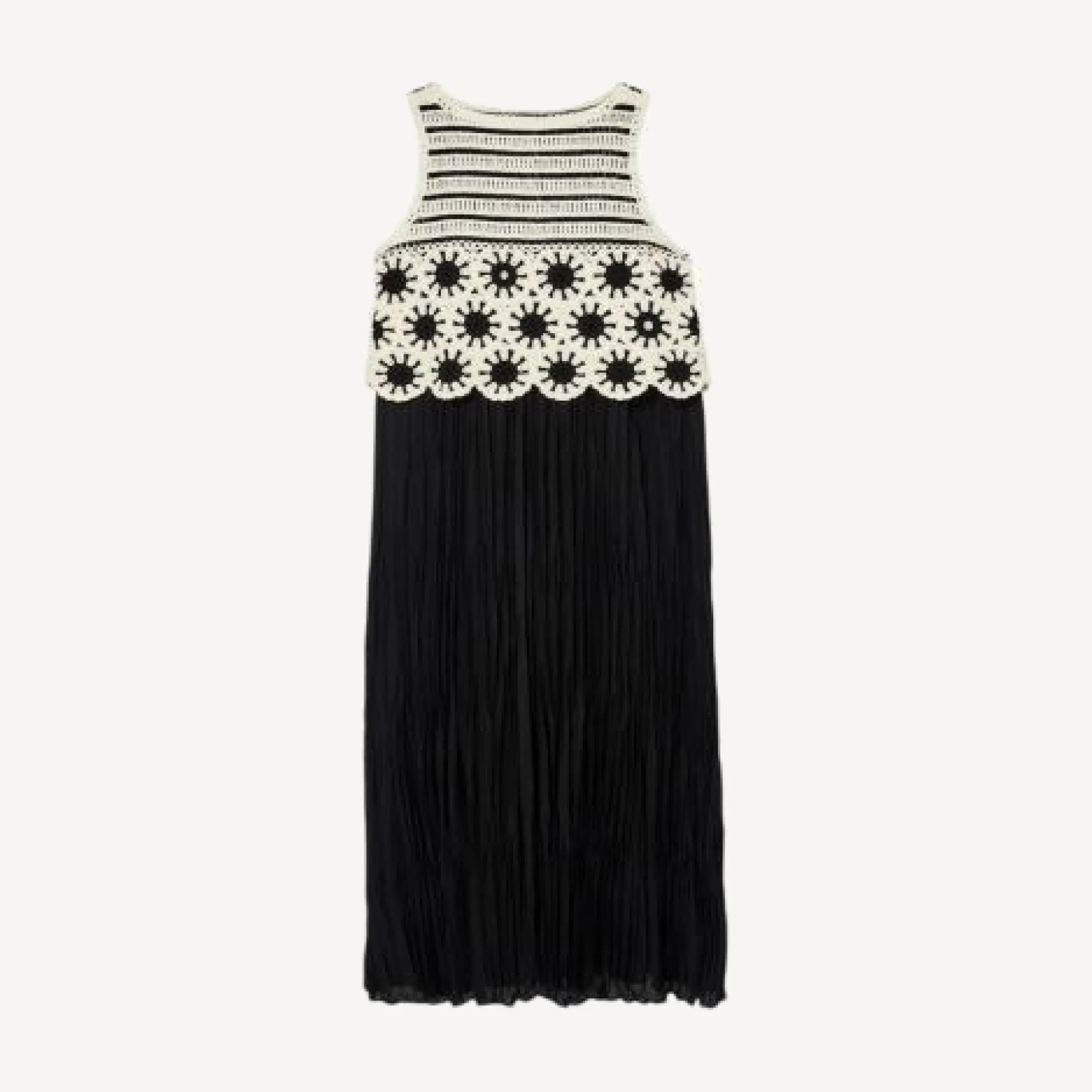 Mint Velvet Women's Crochet Midi Dress