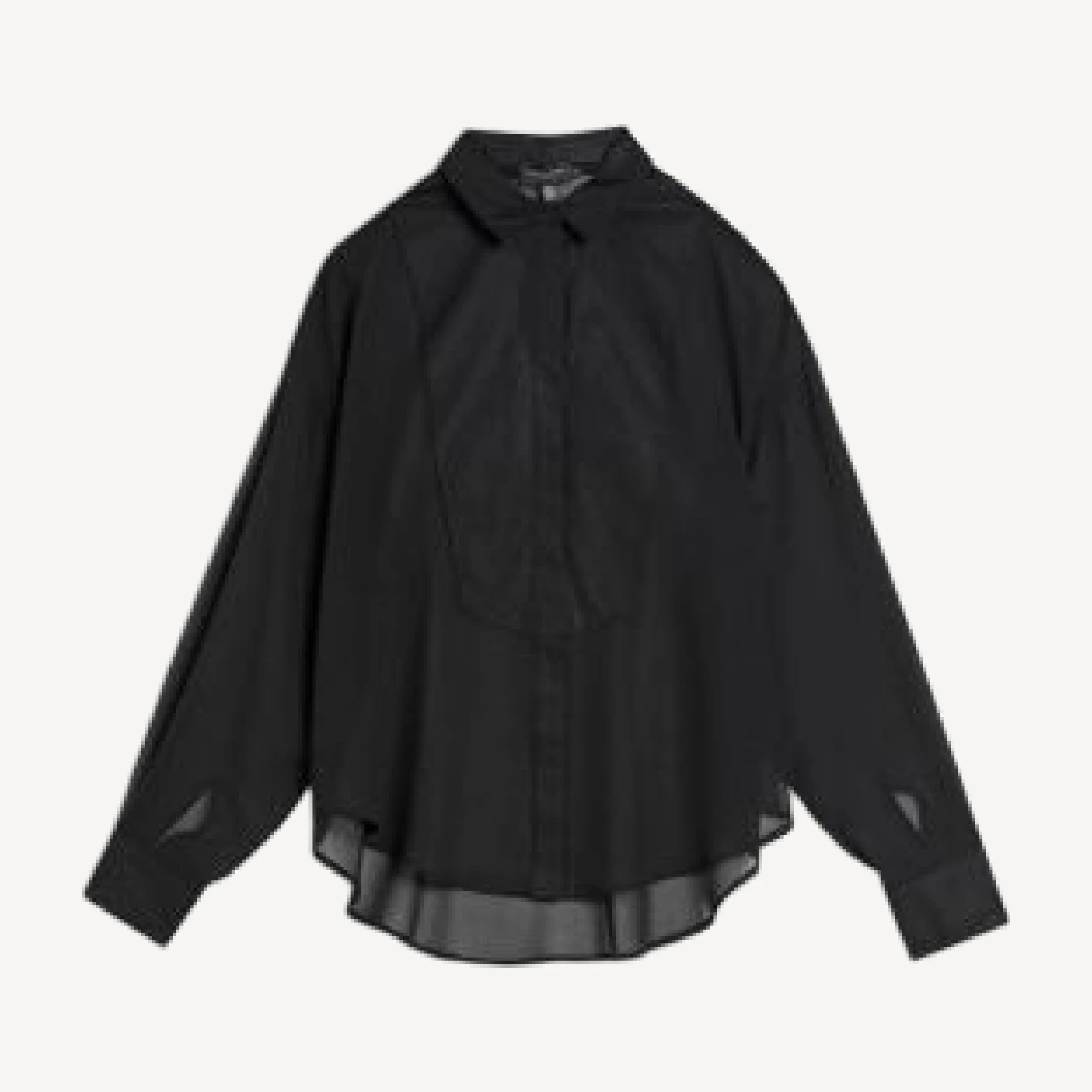 Ted Baker Lechosa Chiffon Oversized Shirt