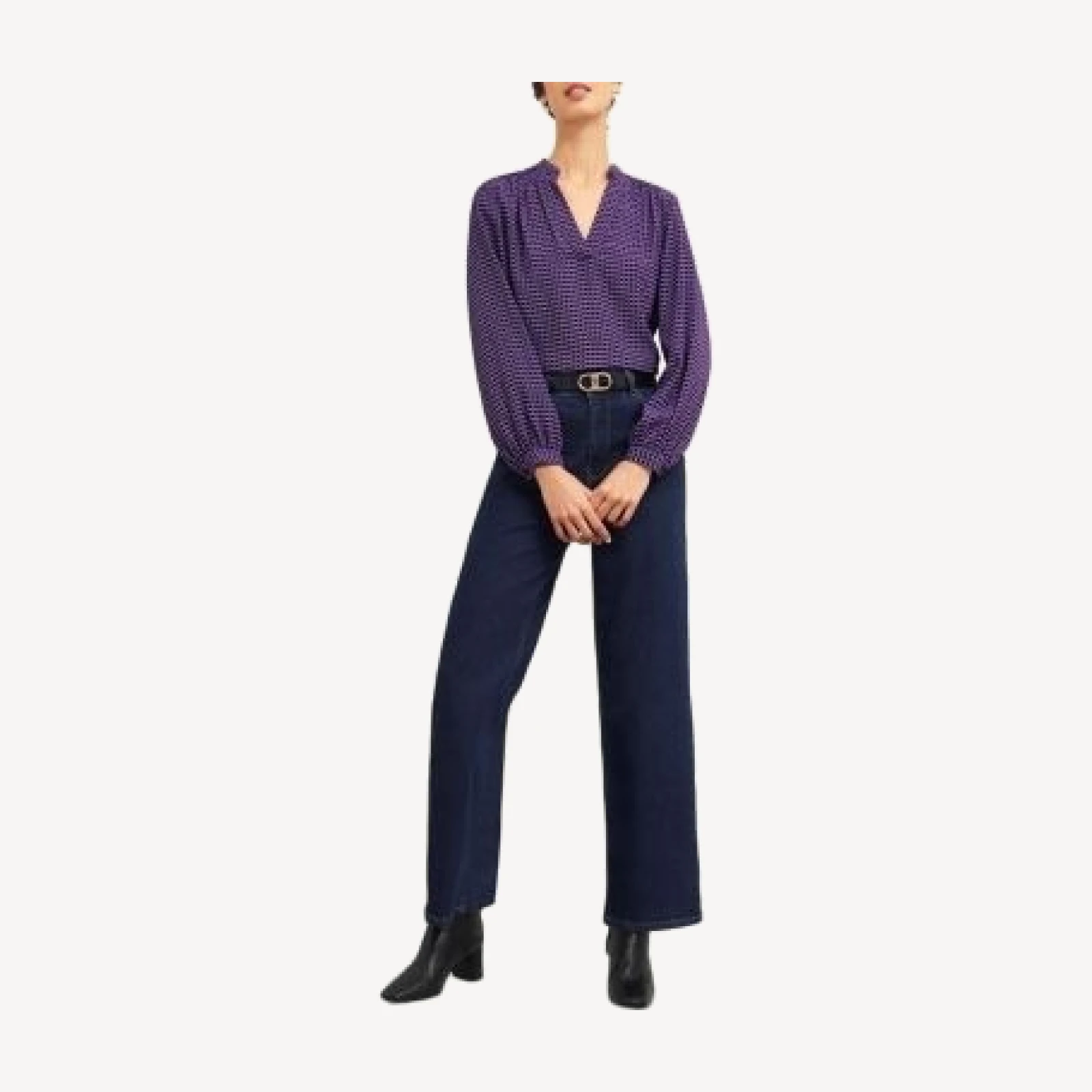 Hobbs London Mila Printed Blouse