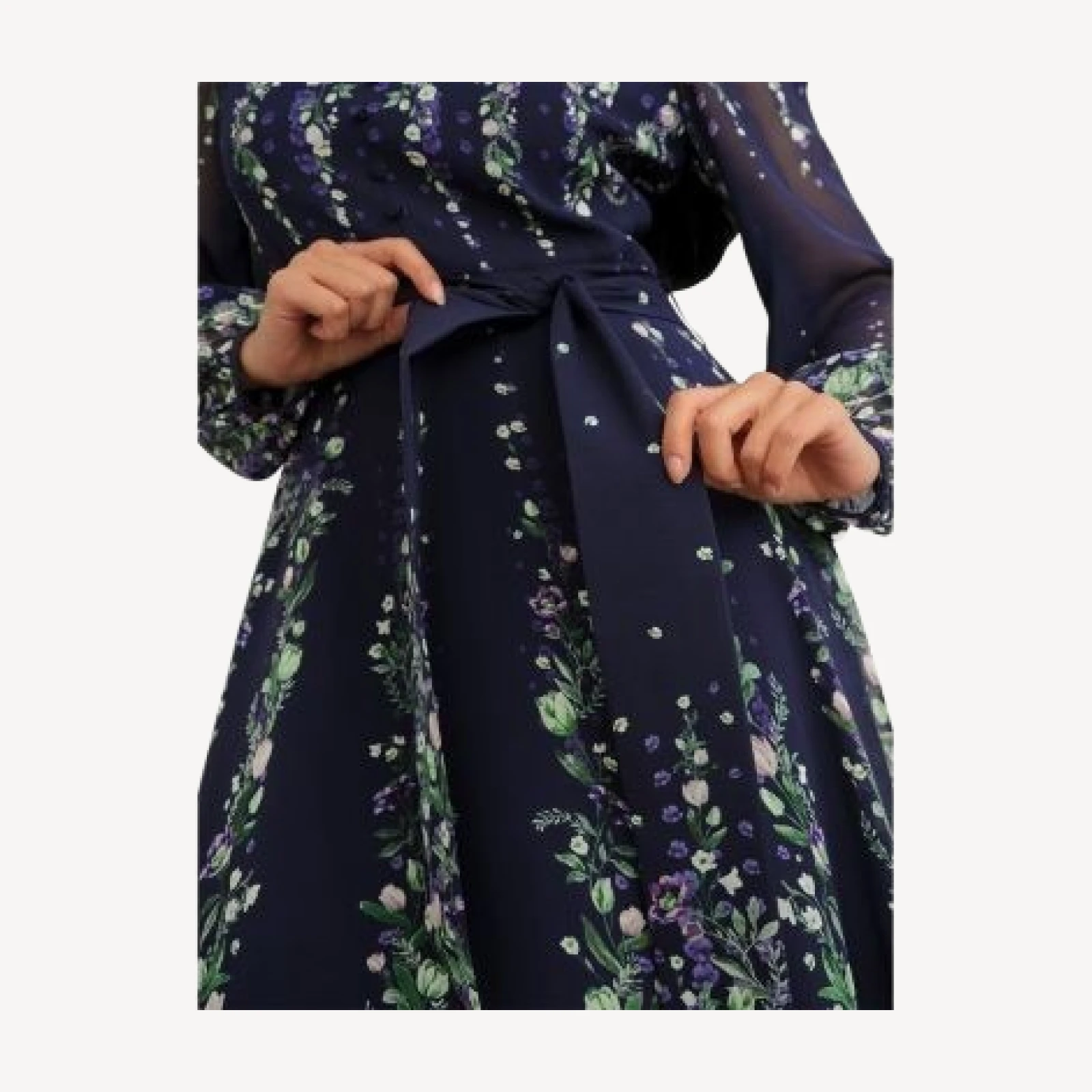 Hobbs London Ros Silk Dress