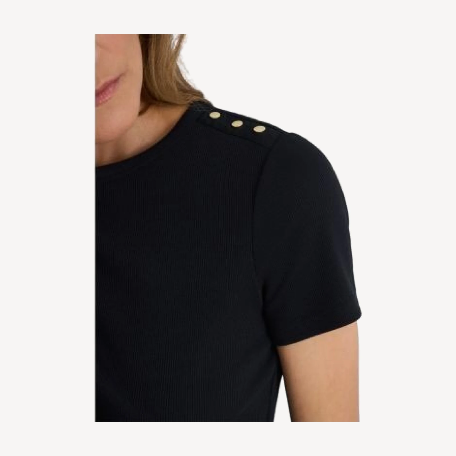 Hobbs London Eva Ribbed Tee