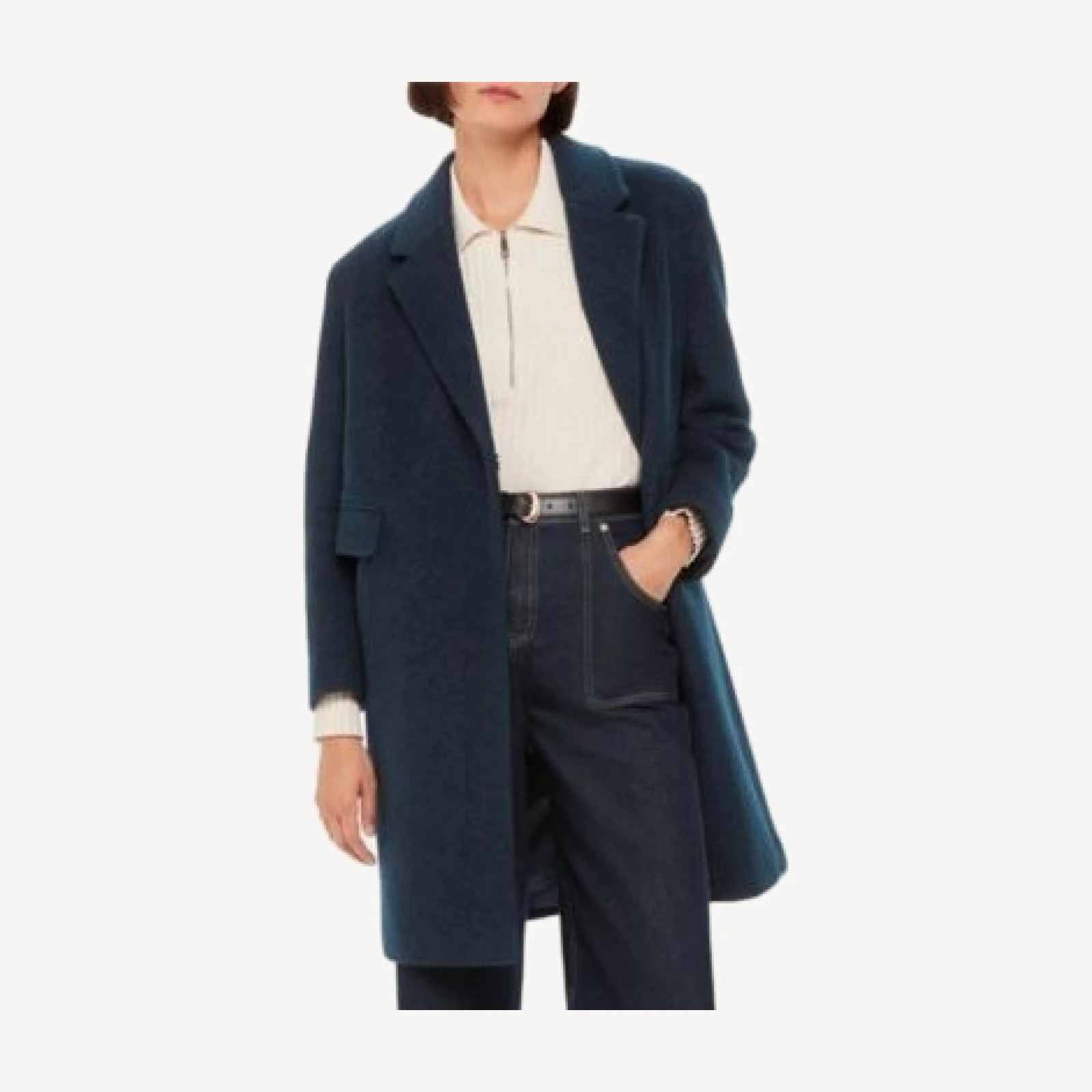 Whistles Fran Boucle Coat