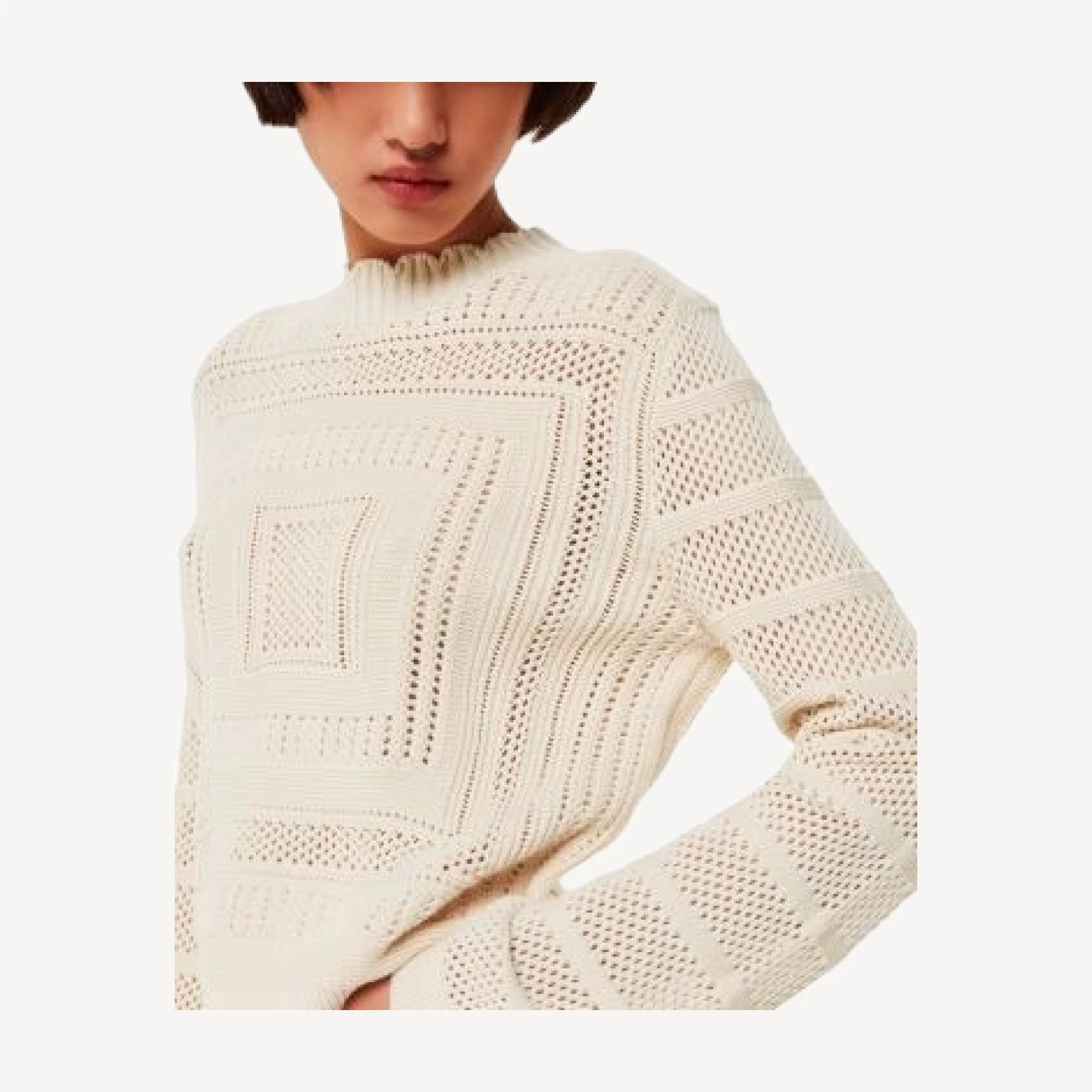 Whistles Crocheted Sweater