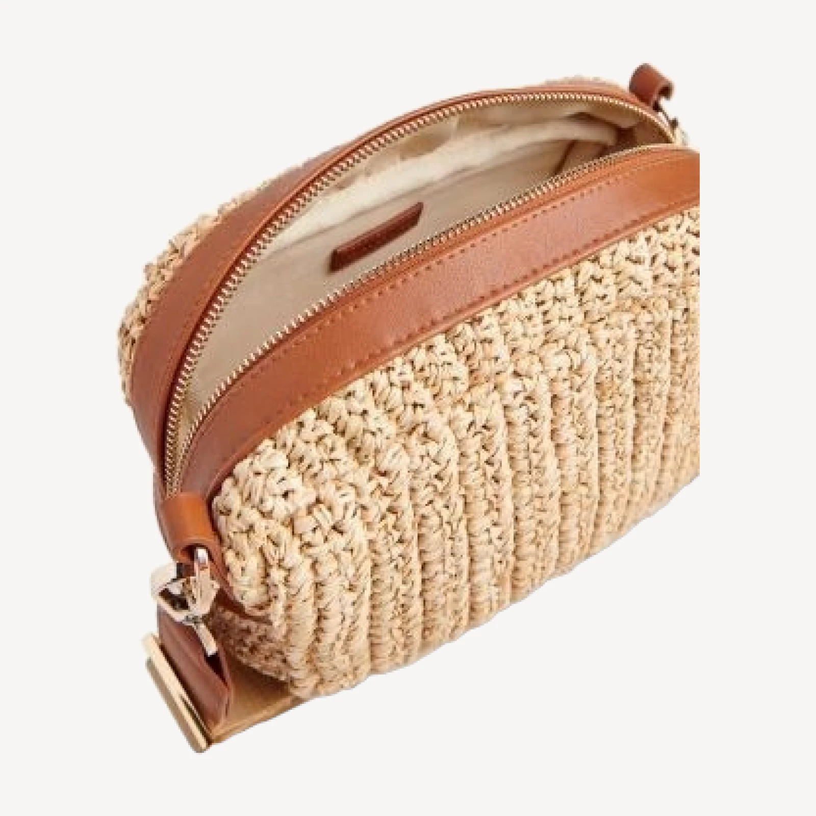 Whistles Straw Bibi Crossbody