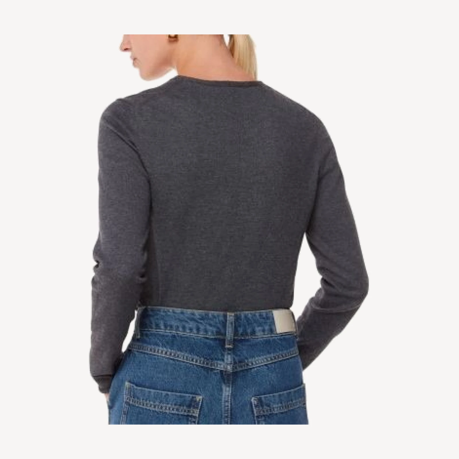 Whistles Mila V Neck Sweater