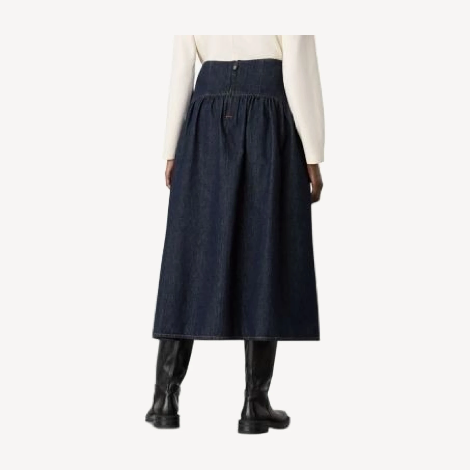Whistles Waisted Midi Skirt