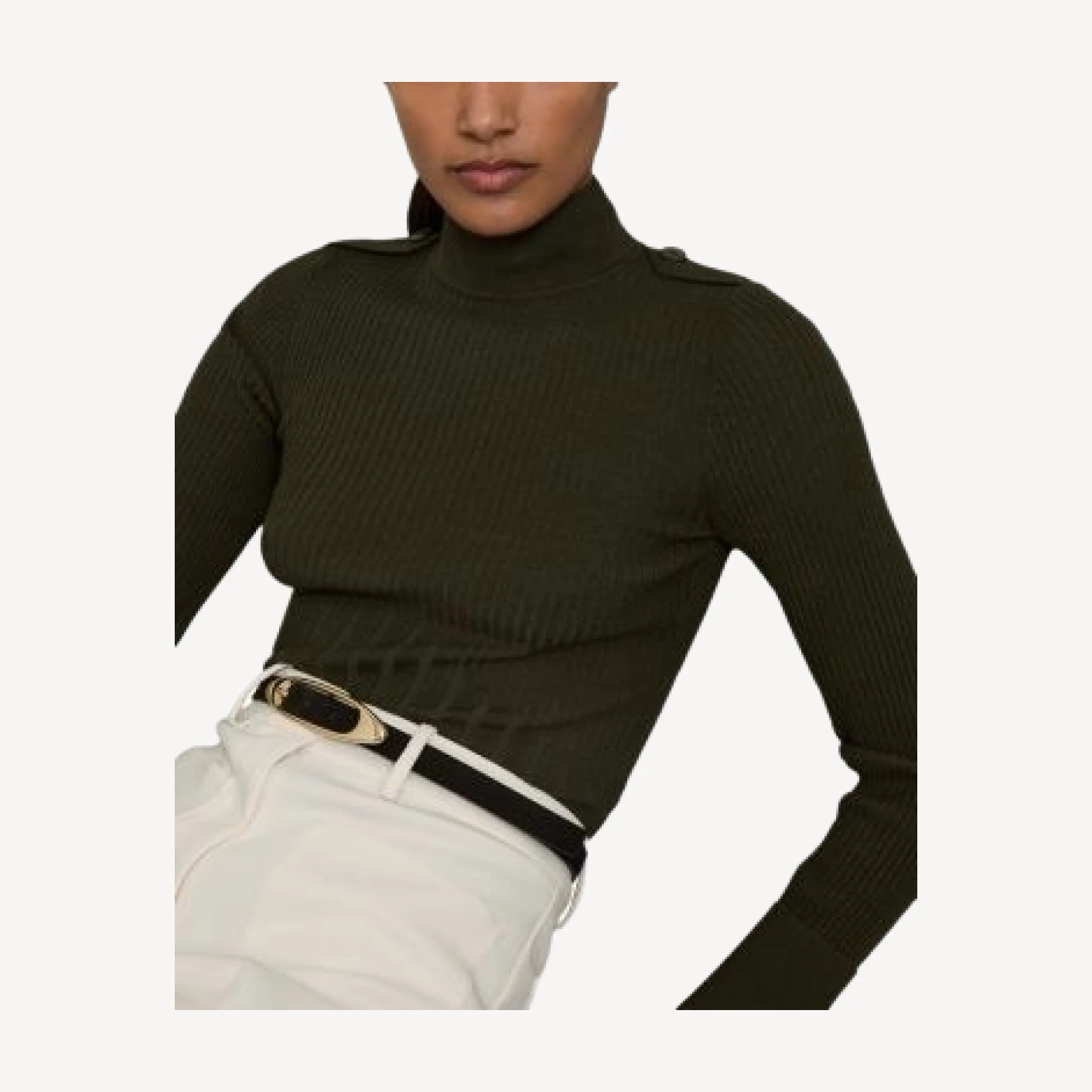 Reiss Vienne Mock Neck Sweater