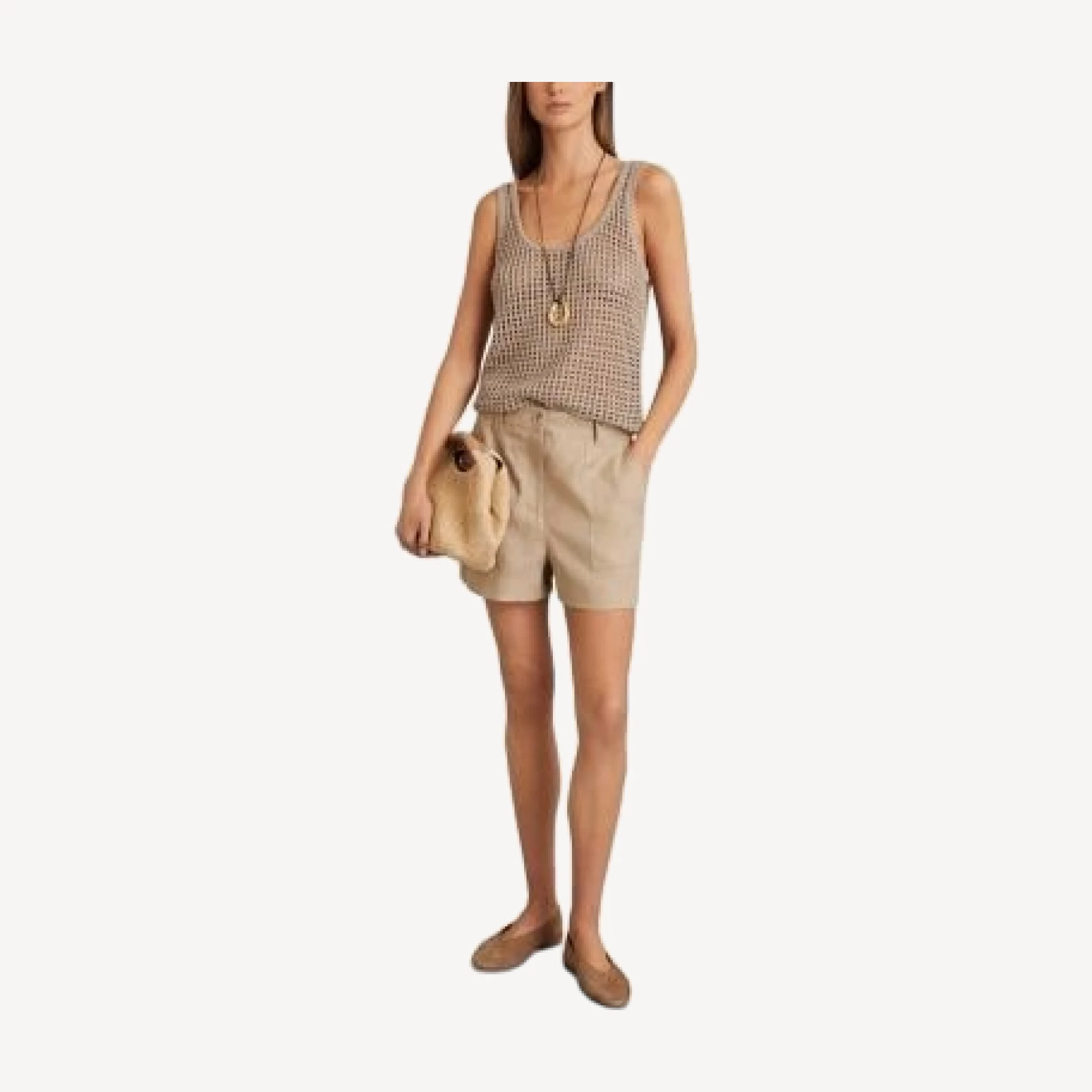 Reiss Ashby Linen Shorts