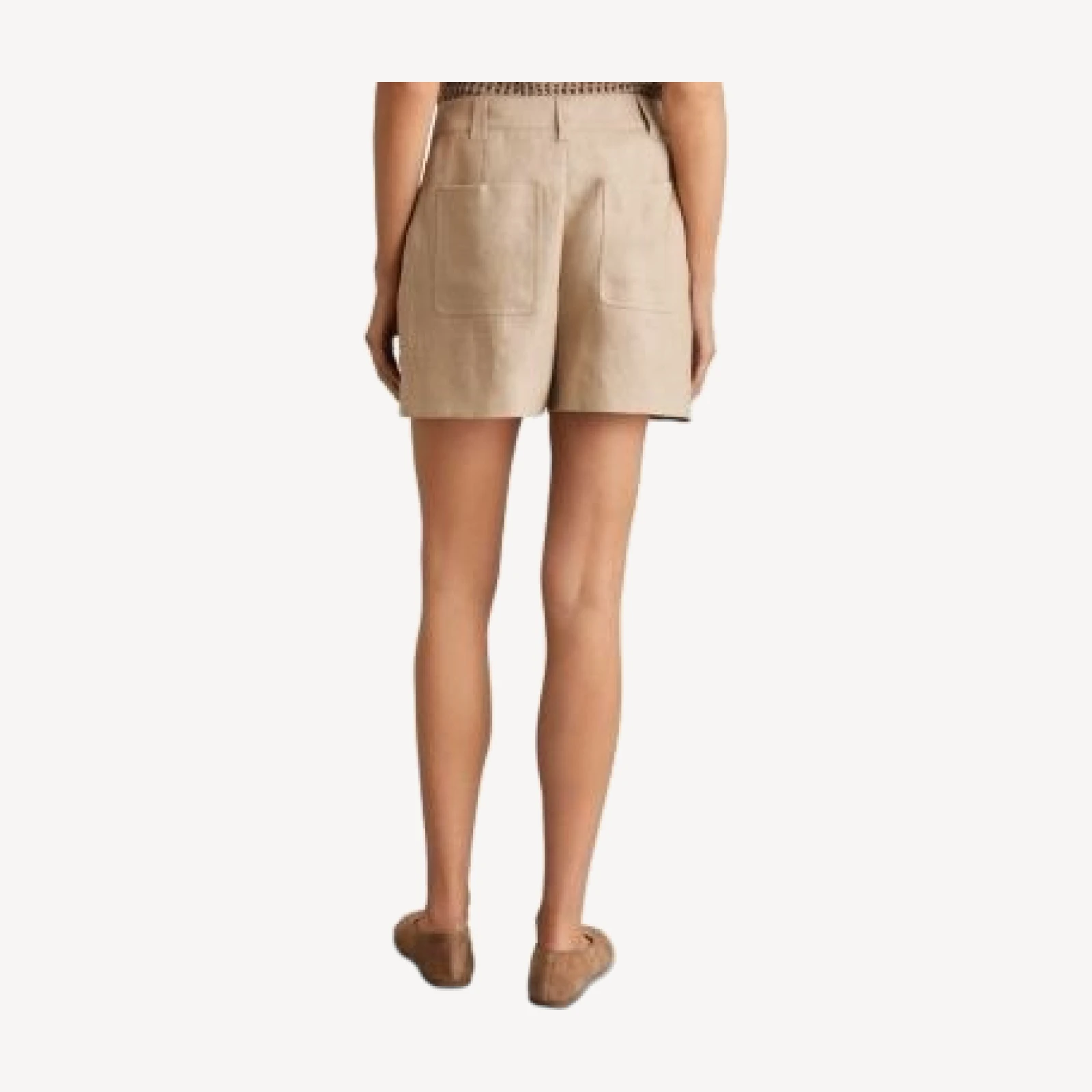 Reiss Ashby Linen Shorts