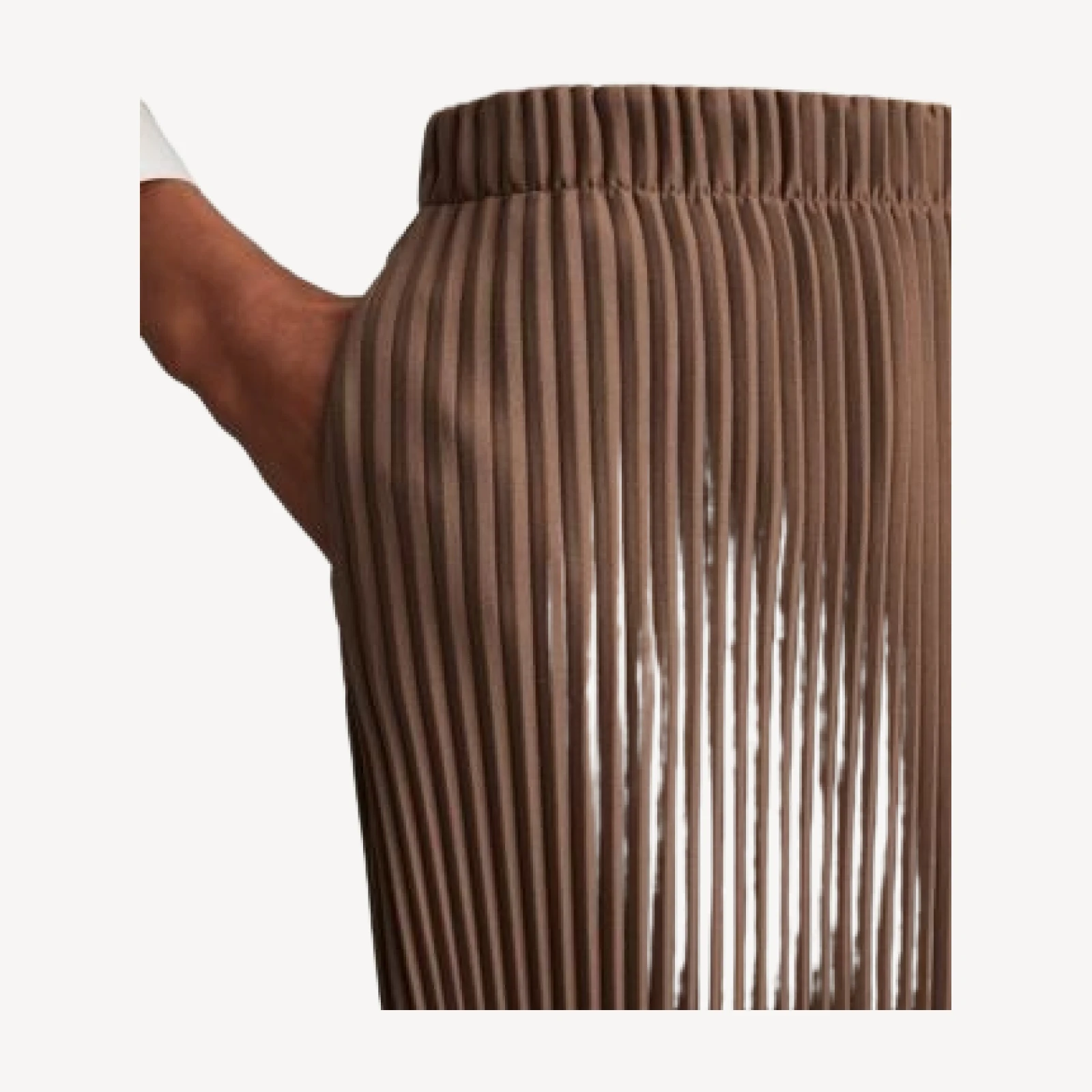 Reiss Pippa Jersey Pleated Column Skirt