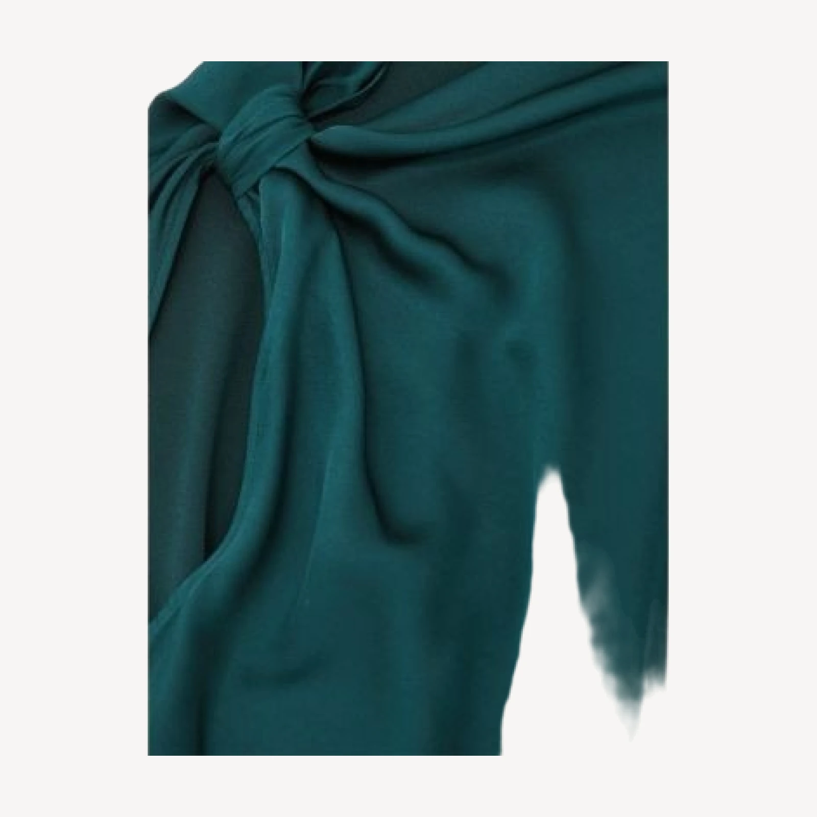 Reiss Kenzie Drape Midi Dress